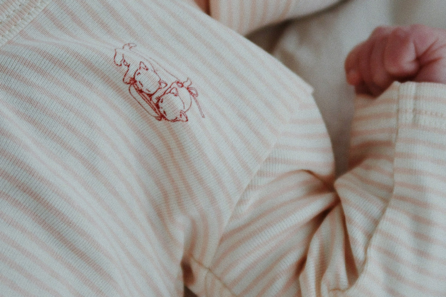 Konges Sløjd A/S Heldragter tea stripe cameo