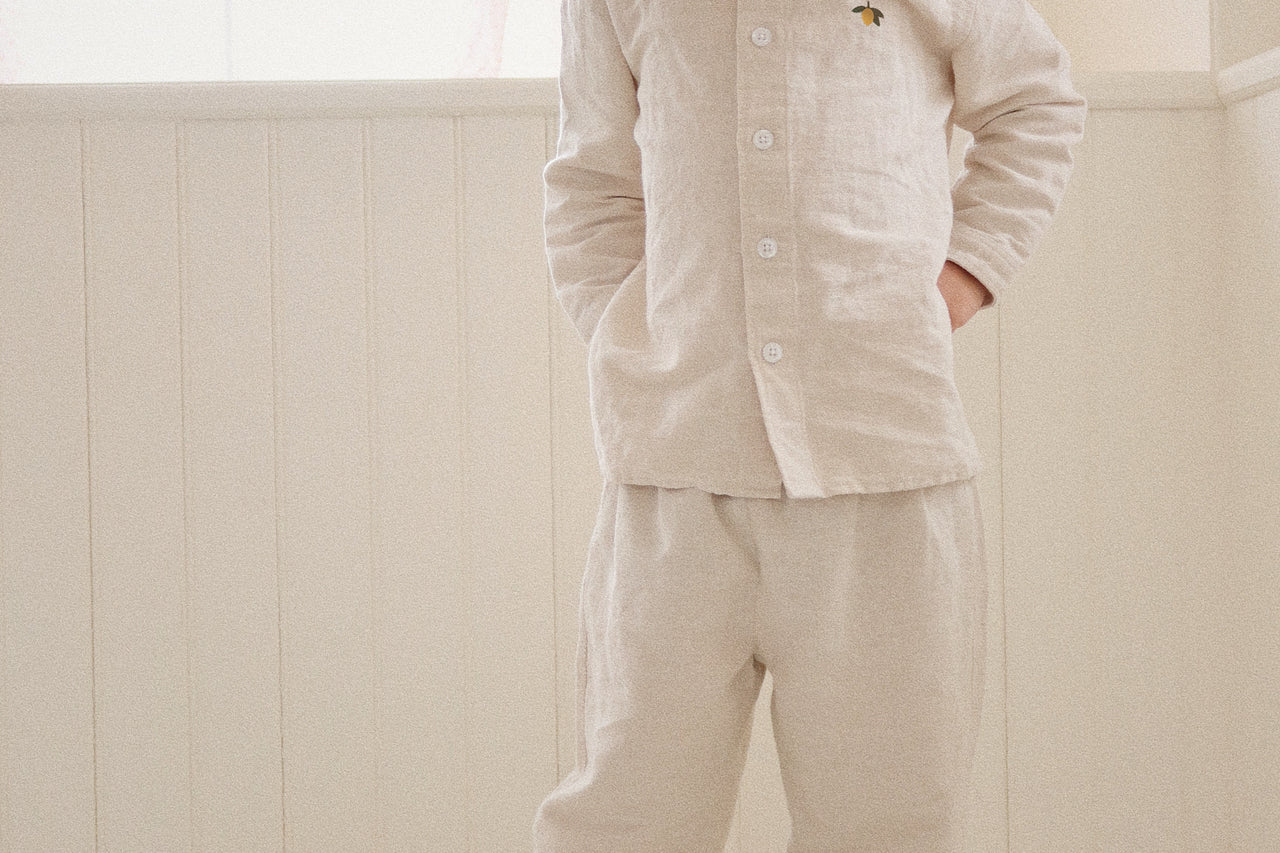 Konges Sløjd A/S WOVEN SHIRTS nature