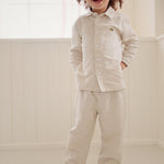 Konges Sløjd A/S WOVEN PANTS nature