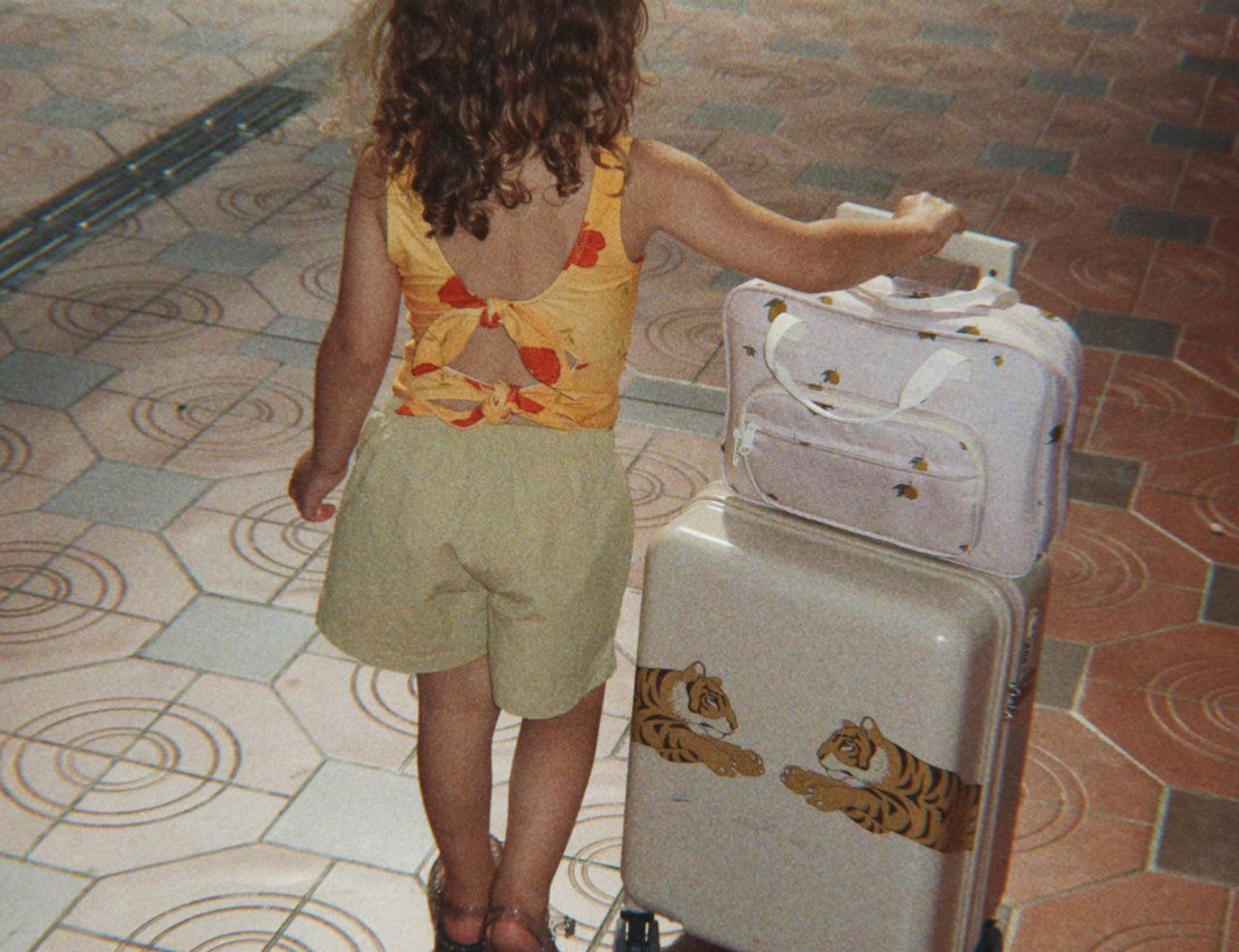 Konges Sløjd A/S TRAVEL SUITCASE tiger