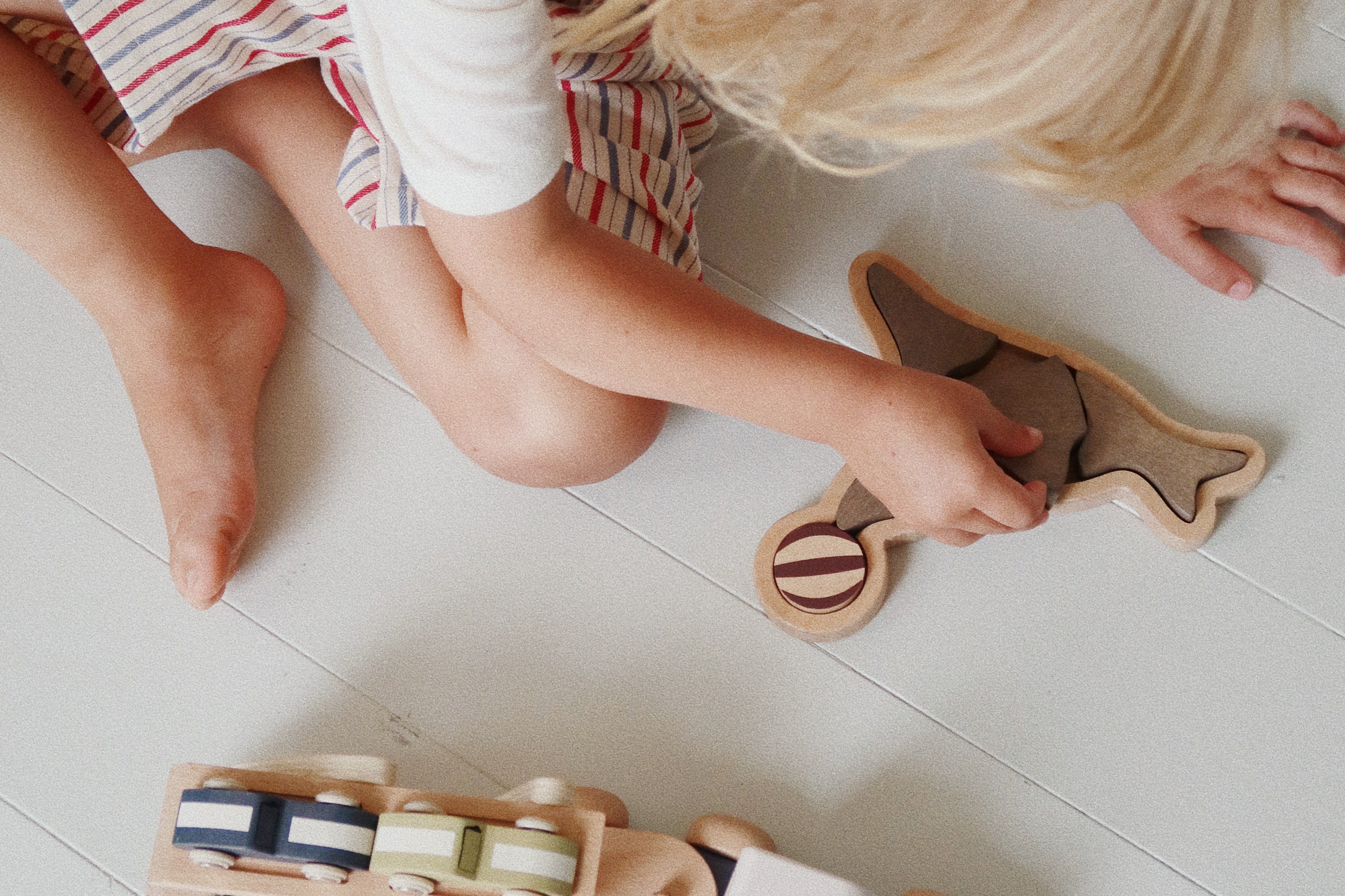 Konges Sløjd A/S Shorts og bloomers - Vævet antique stripe