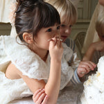 Konges Sløjd A/S WOVEN DRESSES eggnog