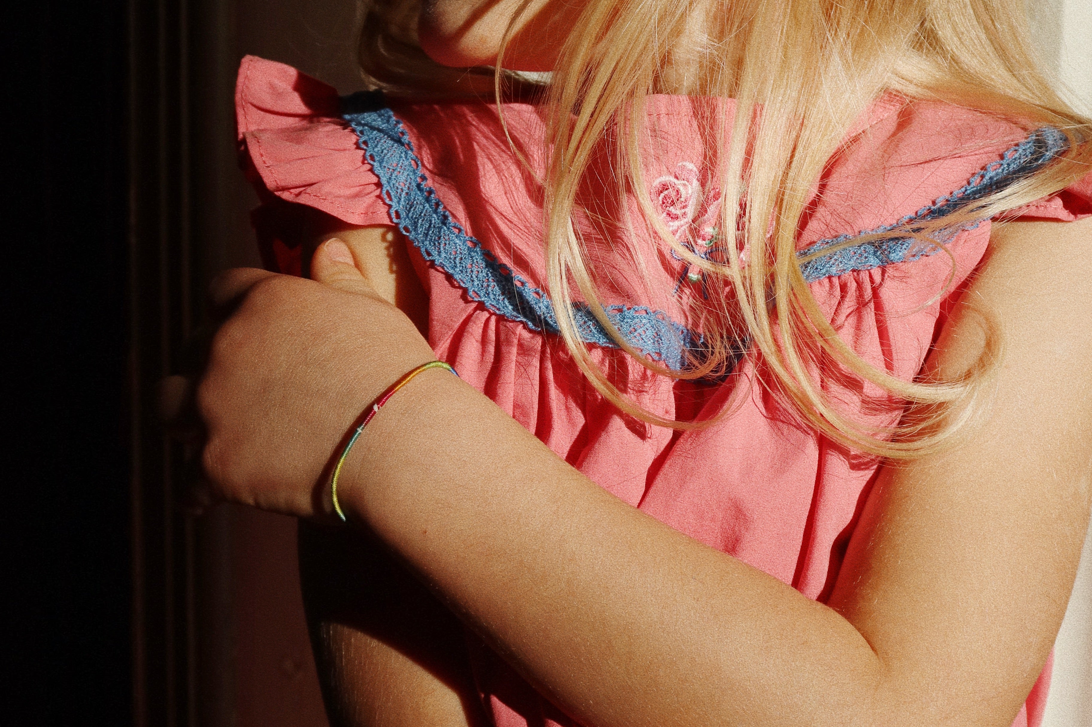 Konges Sløjd A/S WOVEN DRESSES strawberry ice