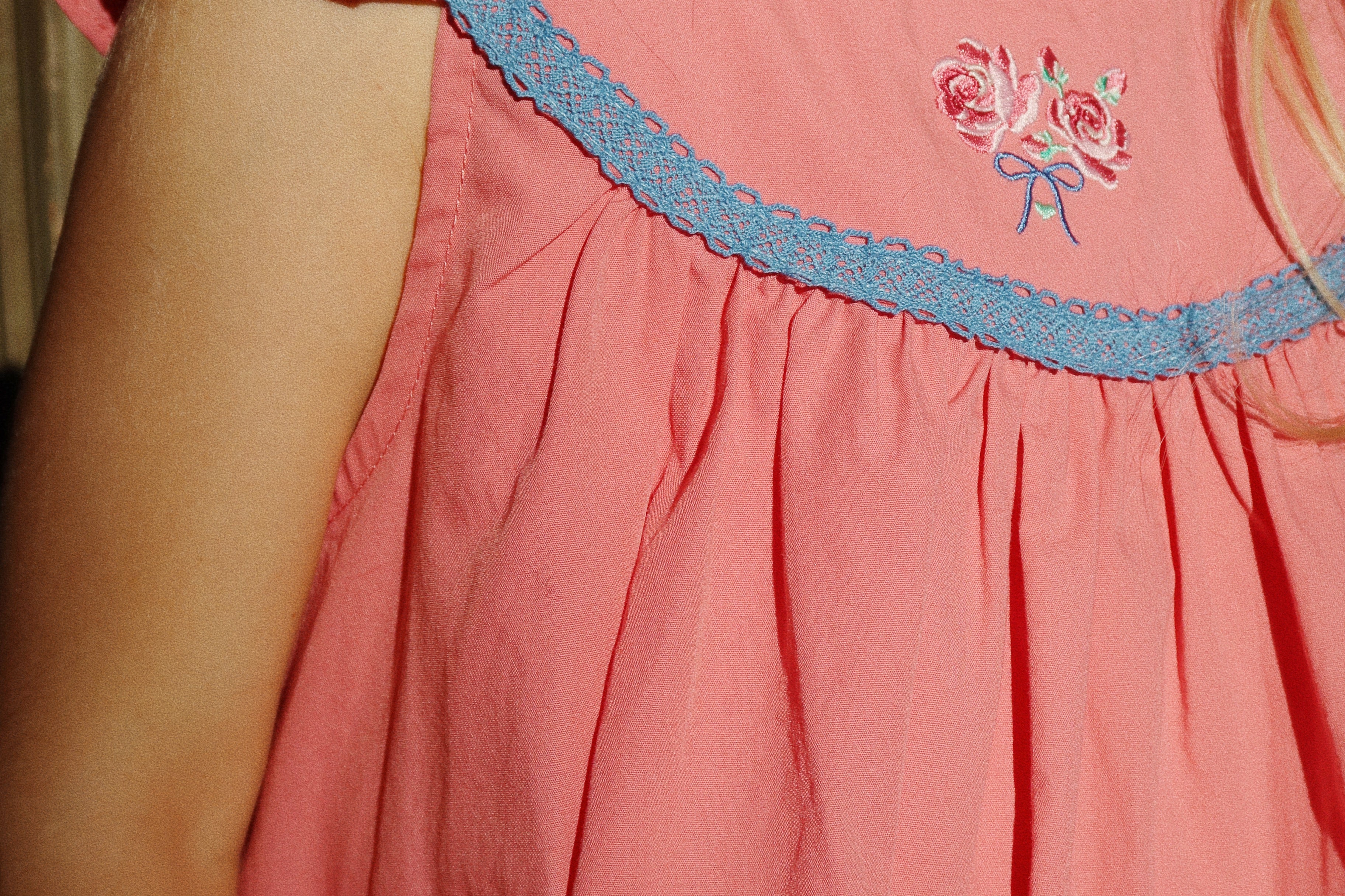 Konges Sløjd A/S WOVEN DRESSES strawberry ice