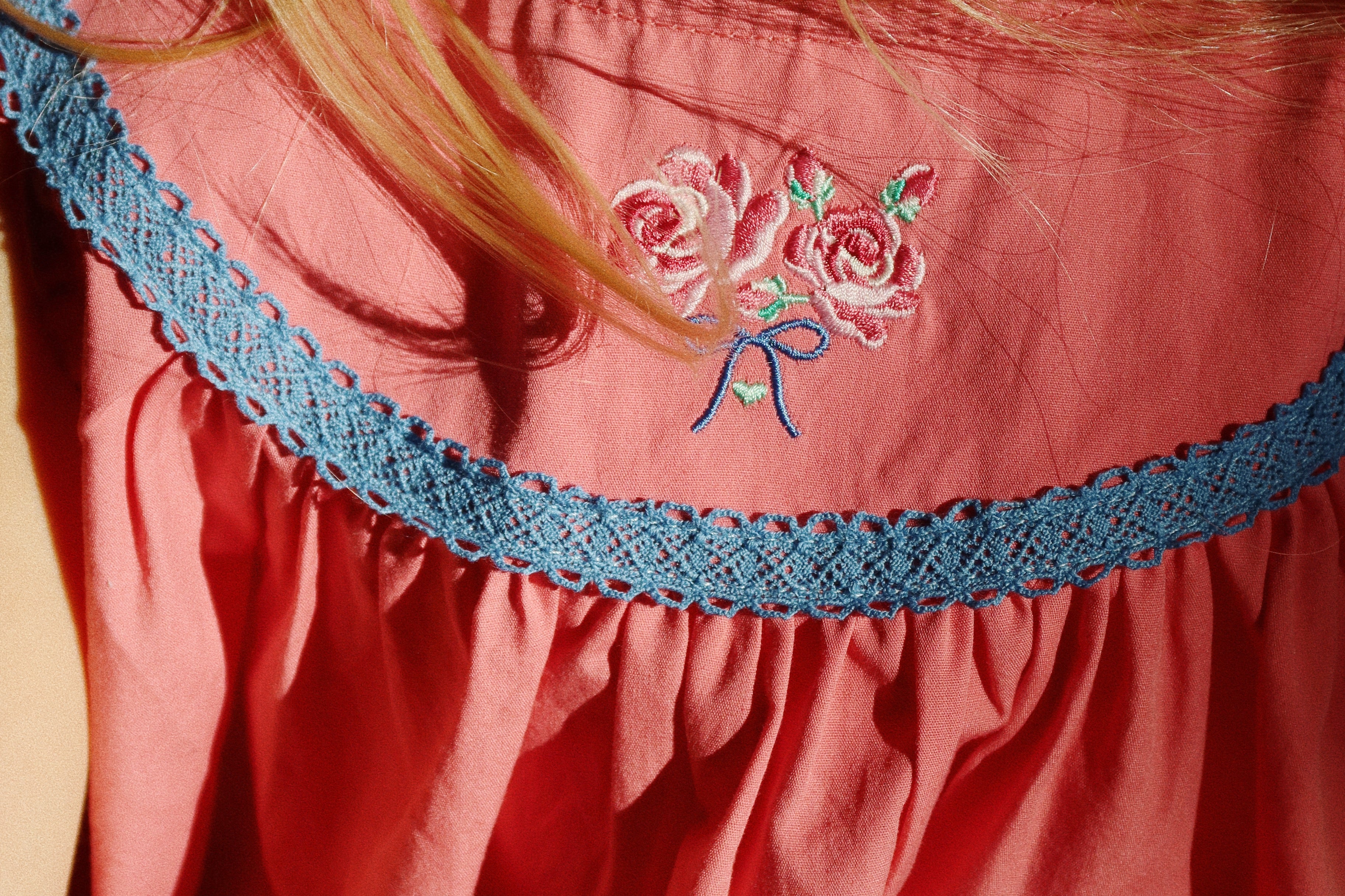 Konges Sløjd A/S WOVEN DRESSES strawberry ice