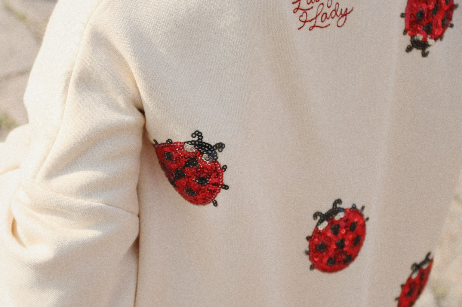 Konges Sløjd A/S Bluser - Jersey ladybug glitter