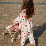 Konges Sløjd A/S WOVEN SHIRTS ladybug bow