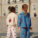 Konges Sløjd A/S Bukser - Vævet ladybug bow