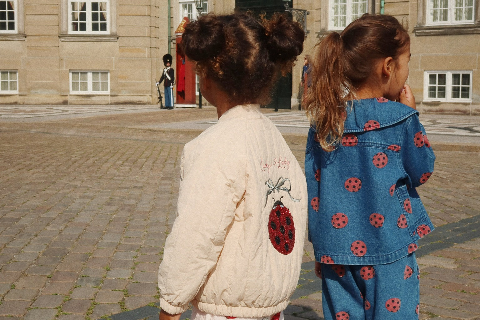 Konges Sløjd A/S Bukser - Vævet ladybug bow