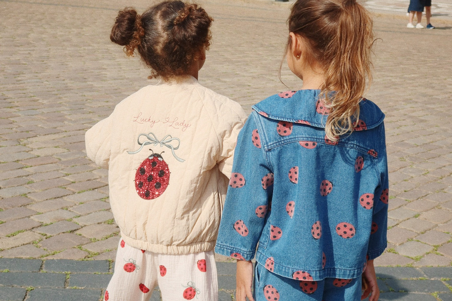Konges Sløjd A/S Bukser - Vævet ladybug bow