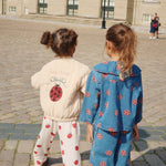 Konges Sløjd A/S Bukser - Vævet ladybug bow