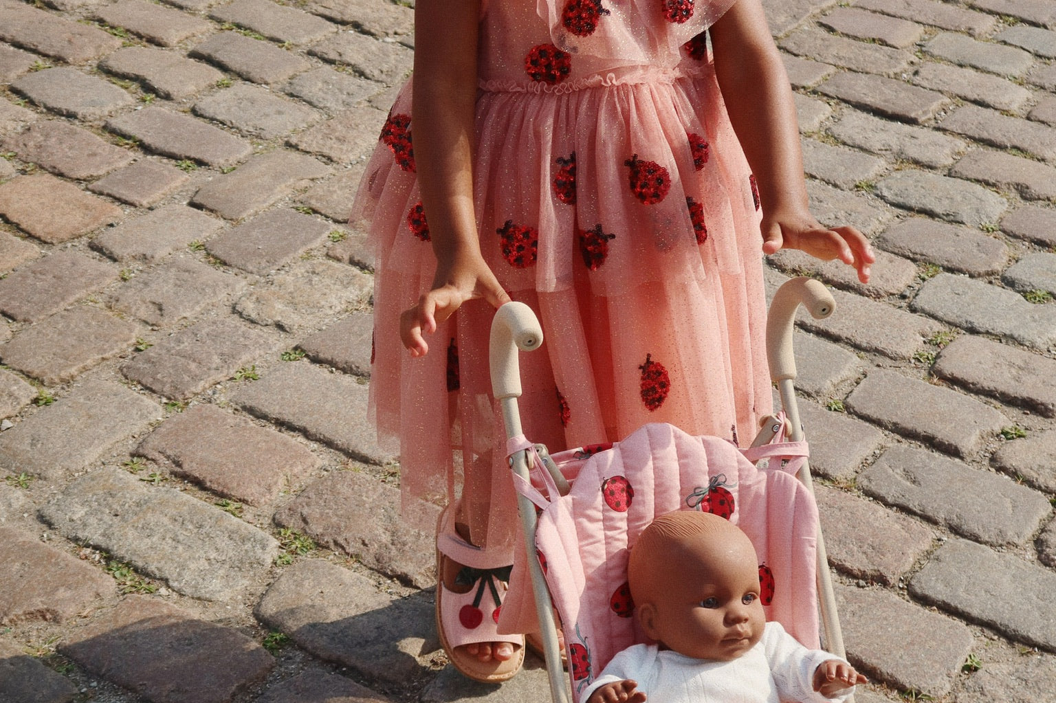 Konges Sløjd A/S WOVEN DRESSES ladybug sequin