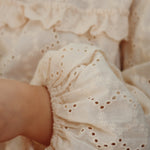 Konges Sløjd A/S WOVEN DRESSES buttercream