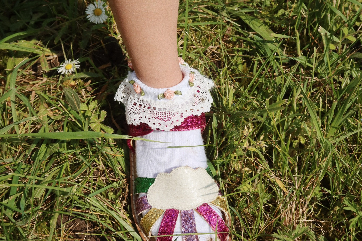 Konges Sløjd A/S Sandaler flamingo plume