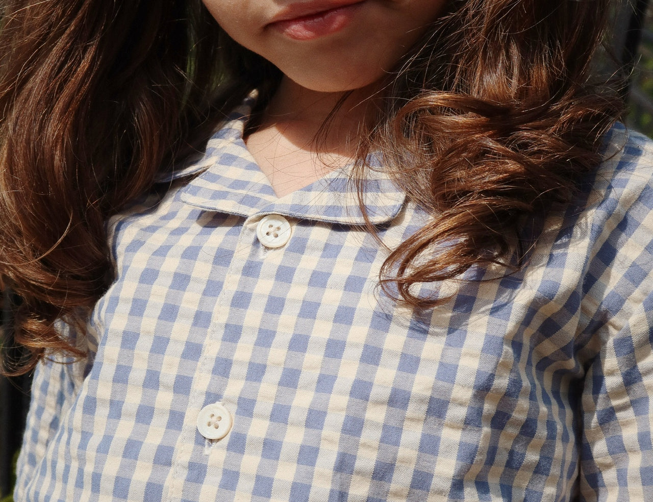 Konges Sløjd A/S WOVEN SHORT SLEEVE SHIRTS captains blue check