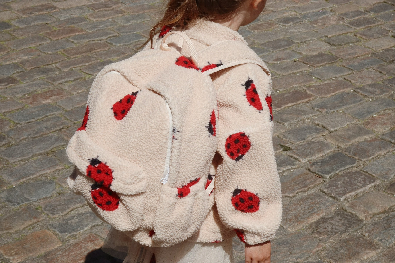 Konges Sløjd A/S Rygsæk ladybug sand