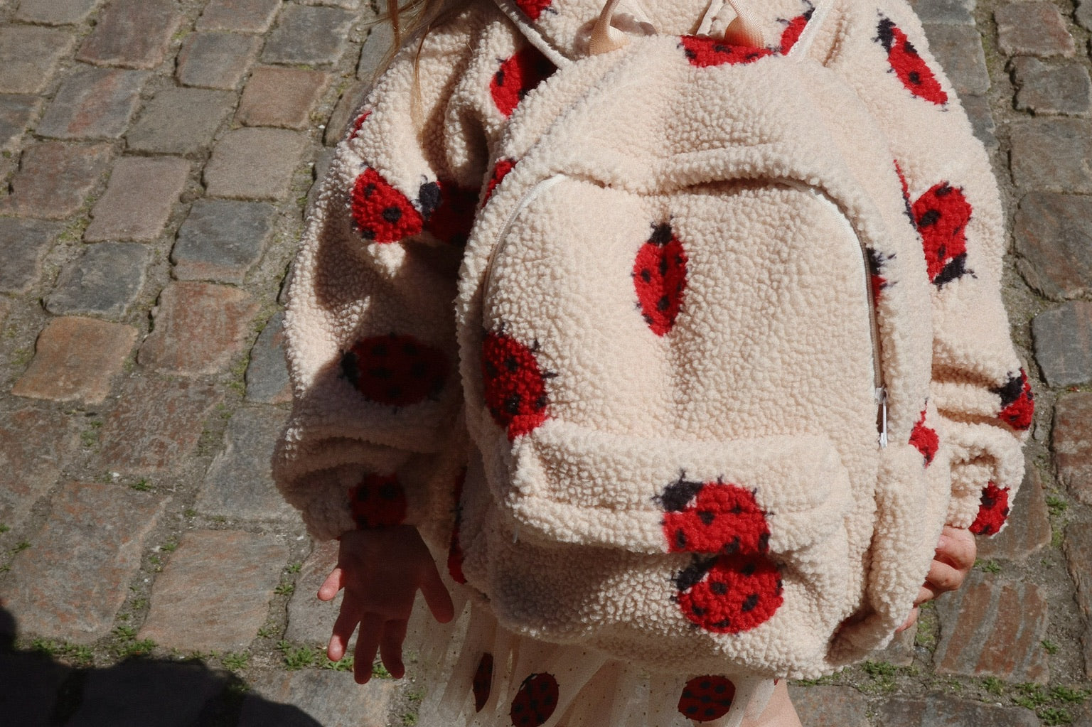 Konges Sløjd A/S Rygsæk ladybug sand