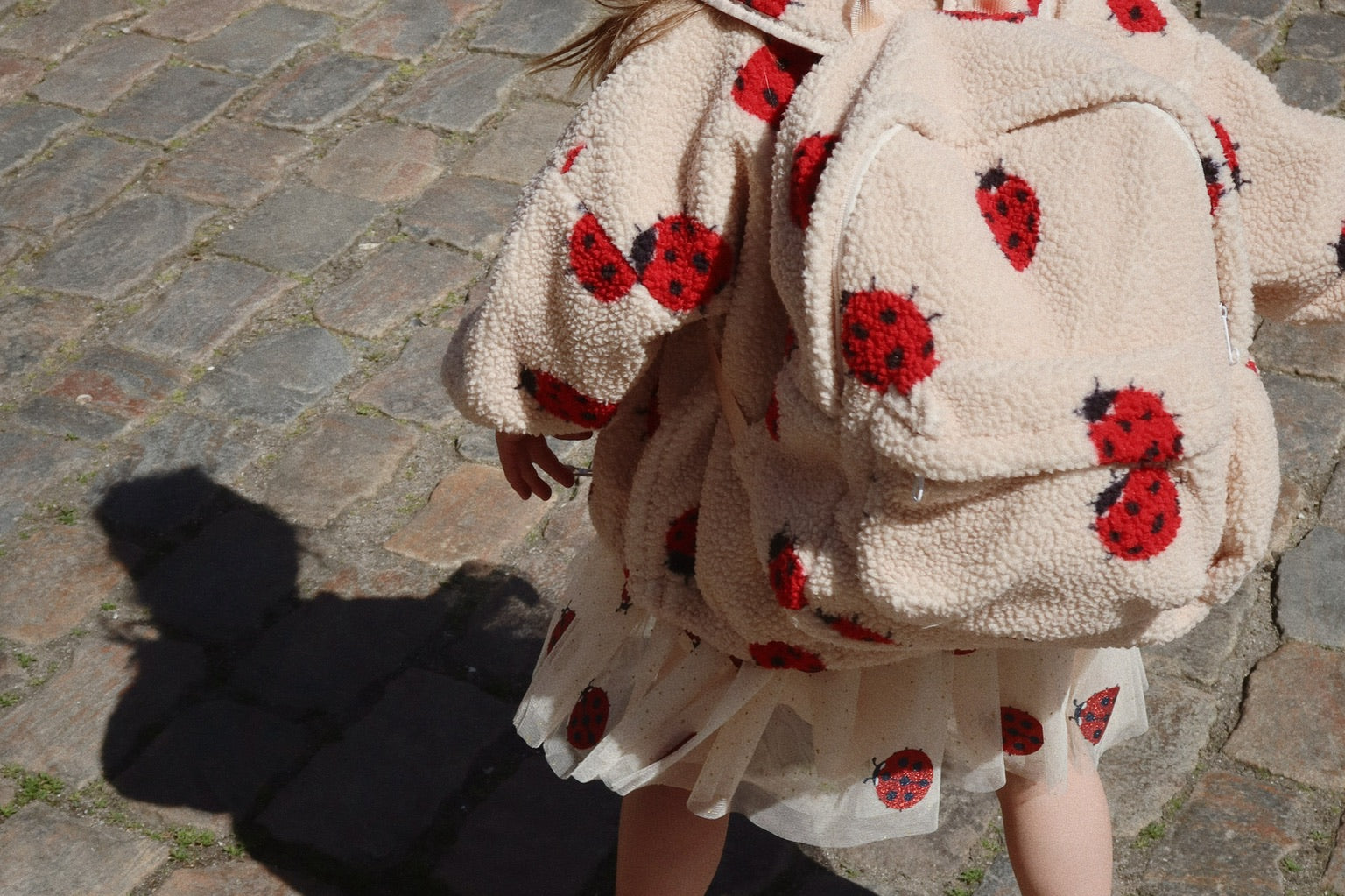 Konges Sløjd A/S Rygsæk ladybug sand