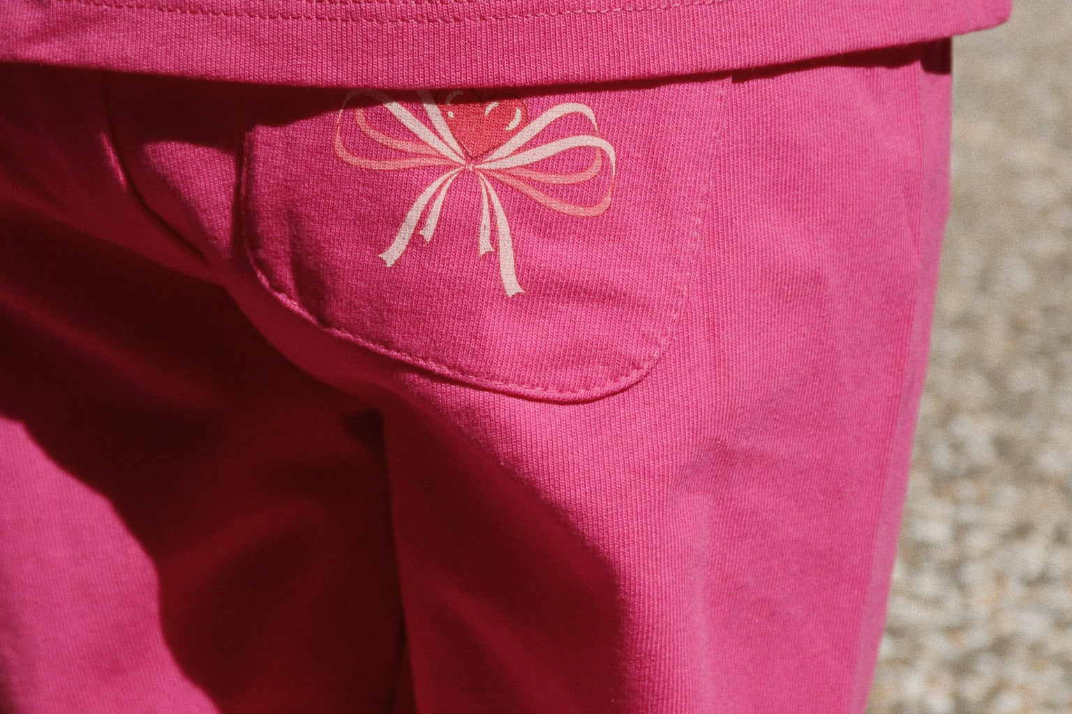 Konges Sløjd A/S Bukser - Jersey viva magenta