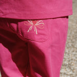 Konges Sløjd A/S JERSEY PANTS viva magenta