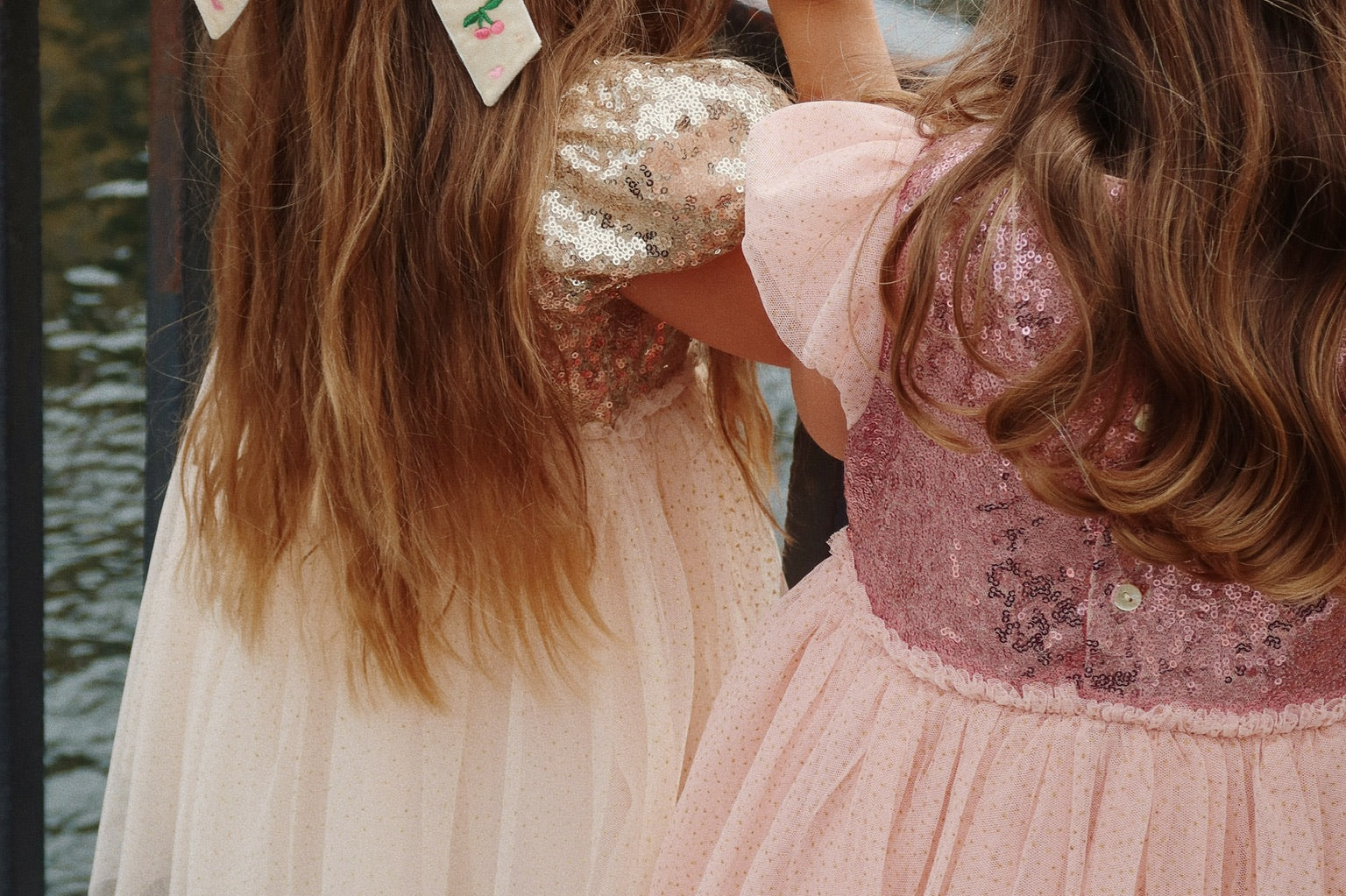 Konges Sløjd A/S WOVEN DRESSES gold blush