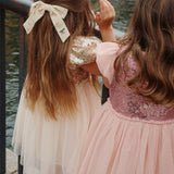 Konges Sløjd A/S WOVEN DRESSES gold blush