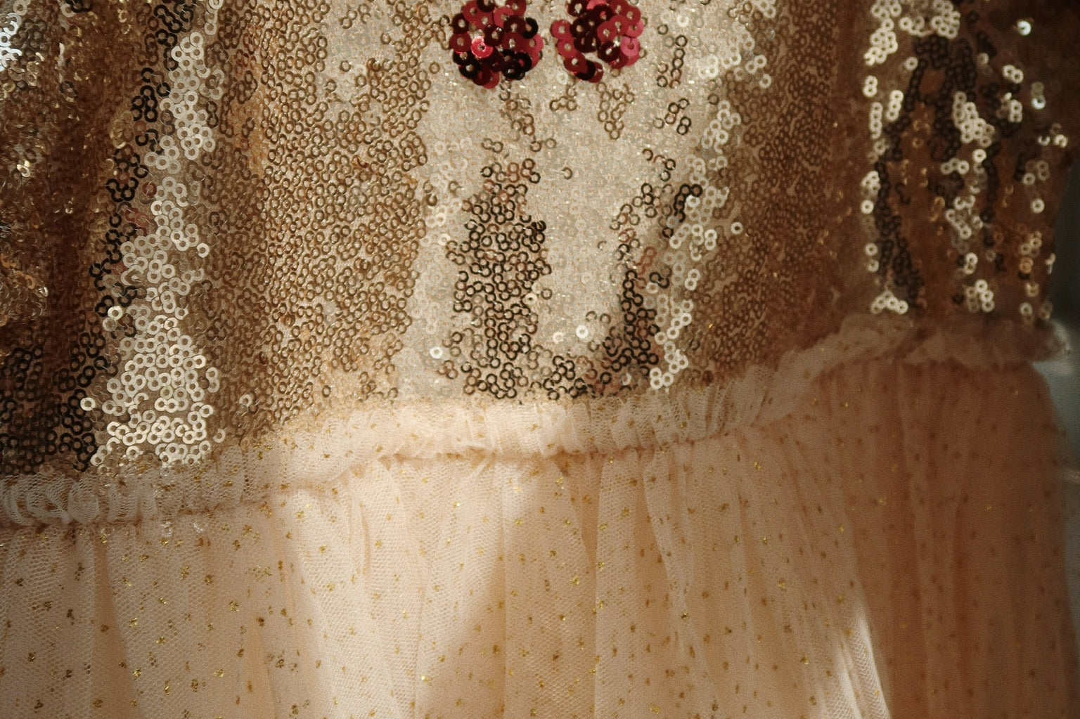 Konges Sløjd A/S WOVEN DRESSES gold blush