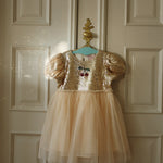 Konges Sløjd A/S WOVEN DRESSES gold blush