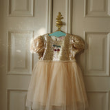 Konges Sløjd A/S WOVEN DRESSES gold blush