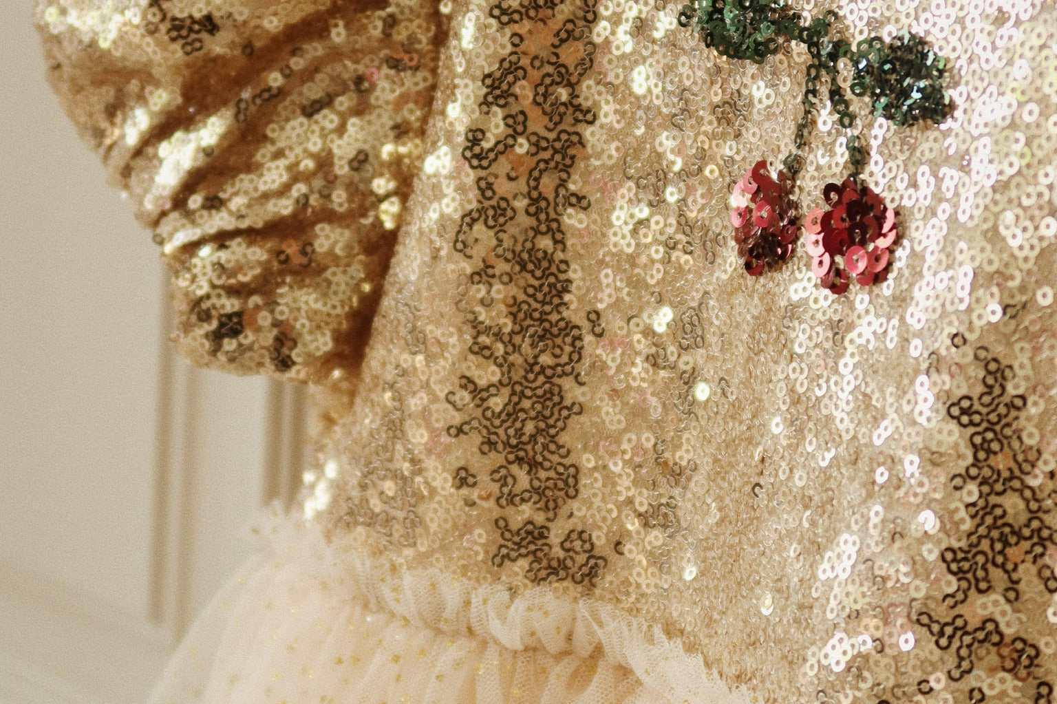 Konges Sløjd A/S WOVEN DRESSES gold blush