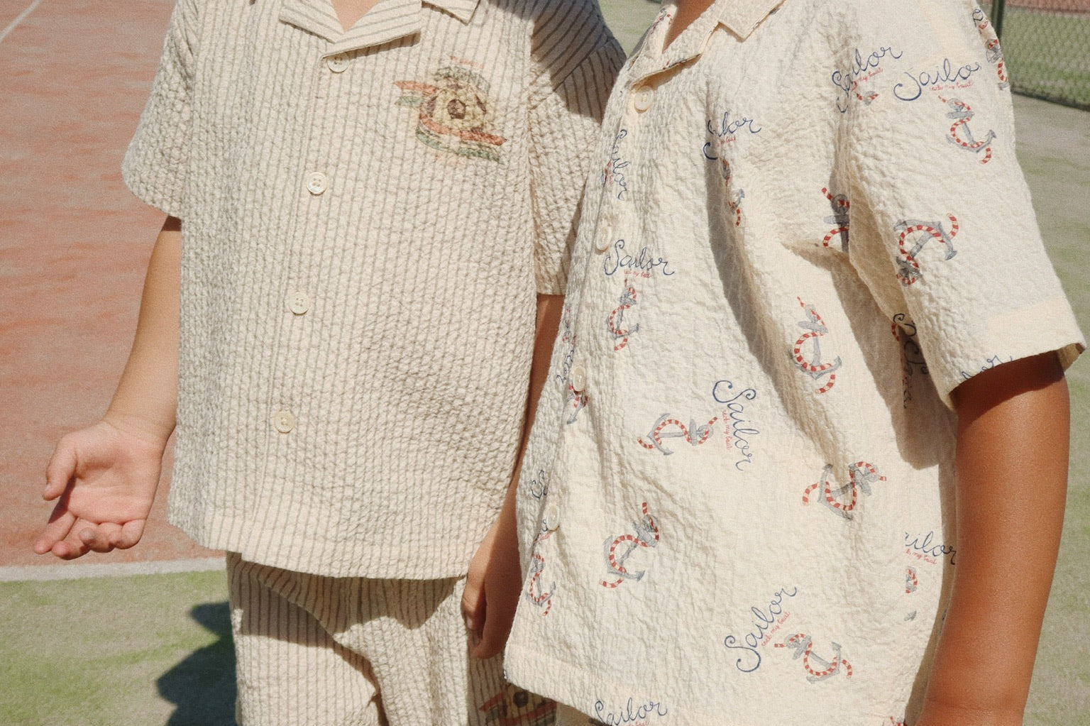 Konges Sløjd A/S WOVEN SHORT SLEEVE SHIRTS rock my boat