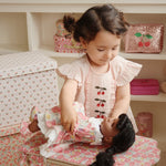 Konges Sløjd A/S WOVEN SHORT SLEEVE SHIRTS peony stripe