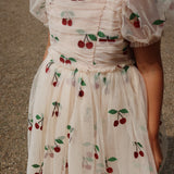 Konges Sløjd A/S WOVEN DRESSES ma grande cerise glitter
