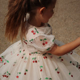Konges Sløjd A/S WOVEN DRESSES ma grande cerise glitter
