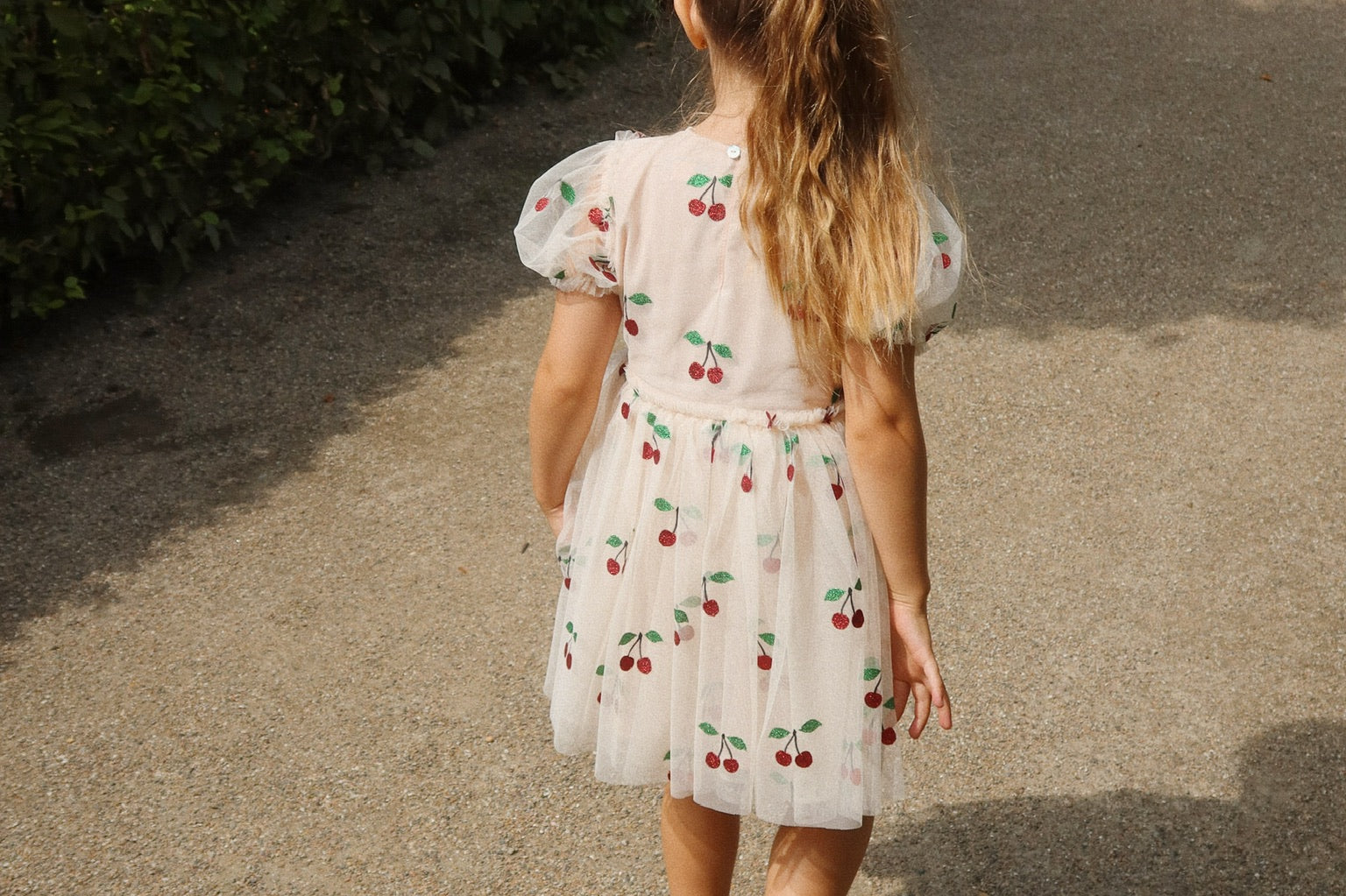Konges Sløjd A/S WOVEN DRESSES ma grande cerise glitter