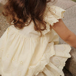 Konges Sløjd A/S WOVEN SHORT SLEEVE SHIRTS cloud cream