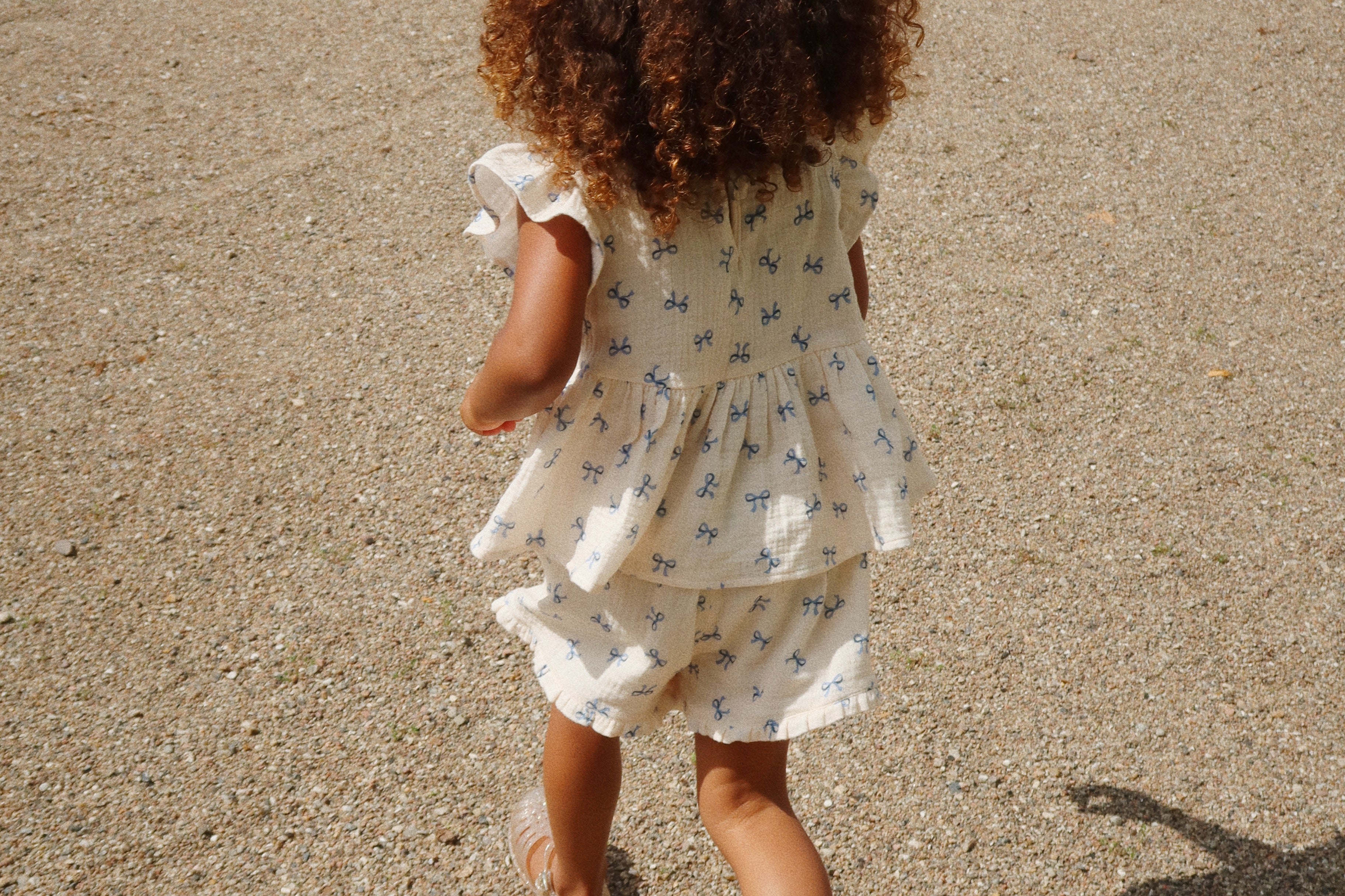 Konges Sløjd A/S WOVEN SHORTS & BLOOMERS bow bleu