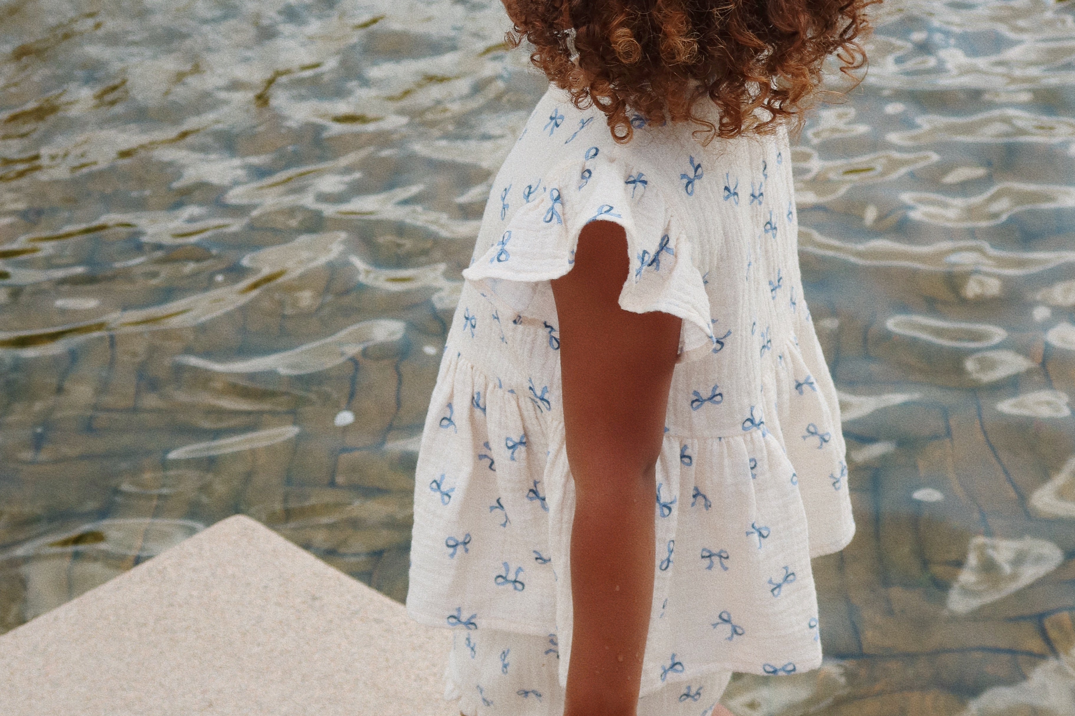 Konges Sløjd A/S WOVEN SHORTS & BLOOMERS bow bleu