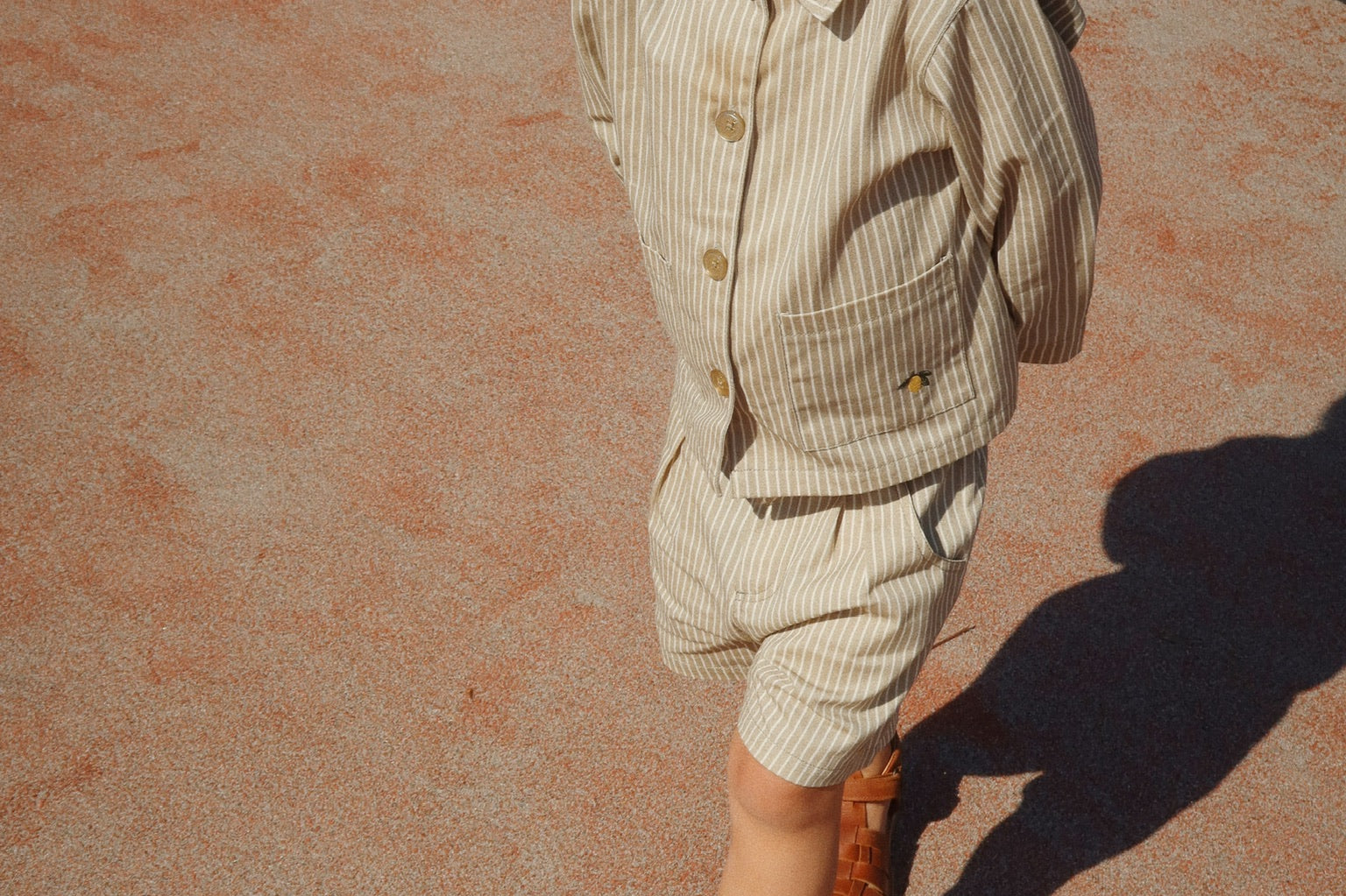 Konges Sløjd A/S Shorts og bloomers - Vævet tea stripe