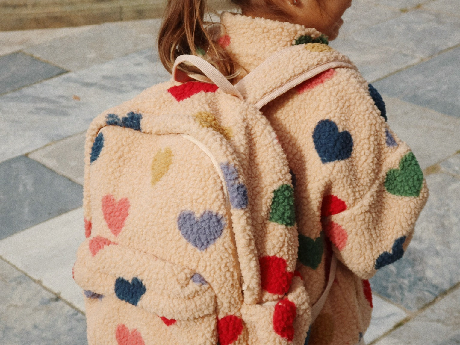 Konges Sløjd A/S Rygsæk bon coeur coloré