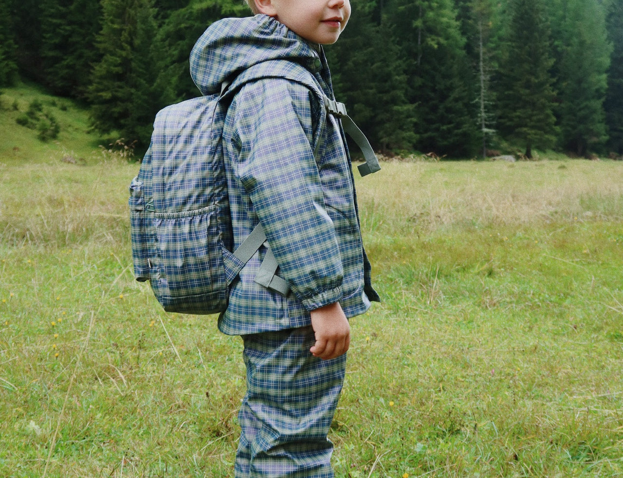 Konges Sløjd A/S BACKPACKS laurel blue check