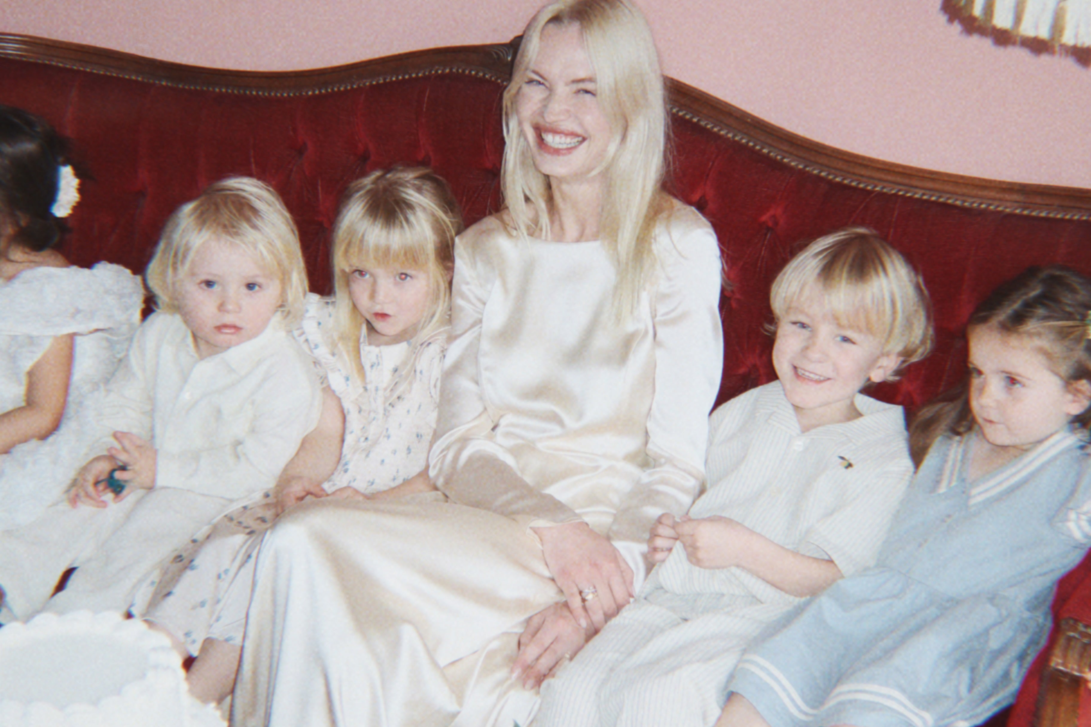 Konges Sløjd A/S WOVEN SHORT SLEEVE SHIRTS cloud stripe