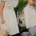 Konges Sløjd A/S WOVEN DRESSES eggnog