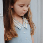 Konges Sløjd A/S WOVEN DRESSES ashley blue