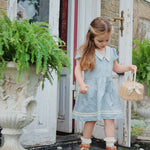 Konges Sløjd A/S WOVEN DRESSES ashley blue