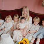 Konges Sløjd A/S WOVEN SHORT SLEEVE SHIRTS cloud stripe