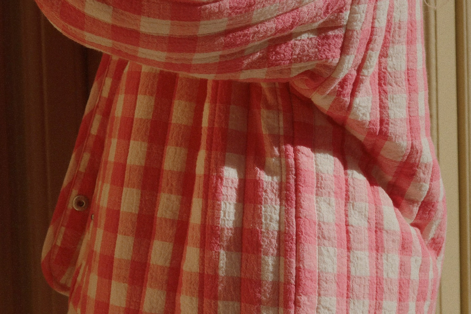 Konges Sløjd A/S Jakker og veste - Vævet peach blossom check