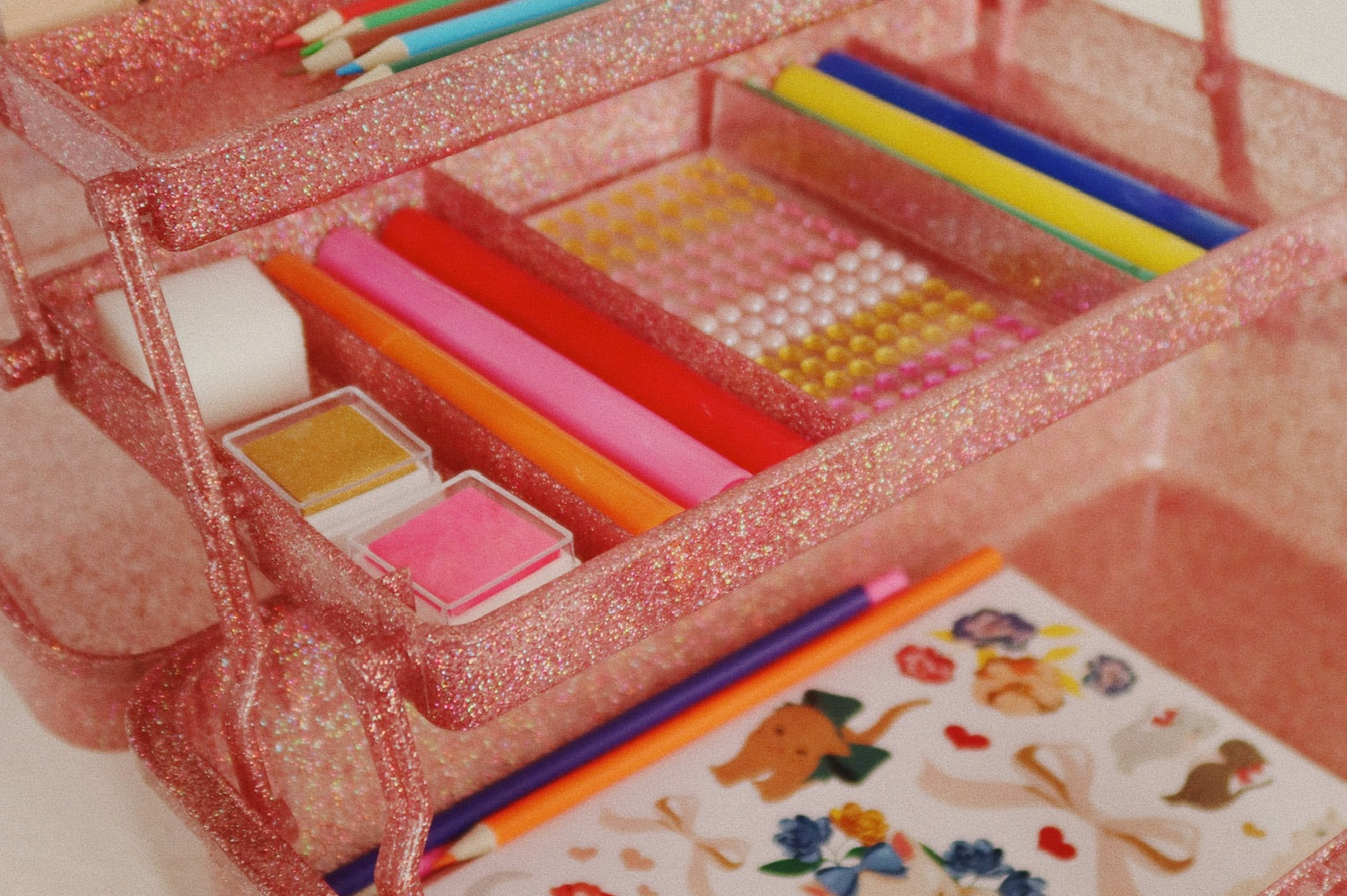 Konges Sløjd A/S Kreativ leg glitter rose