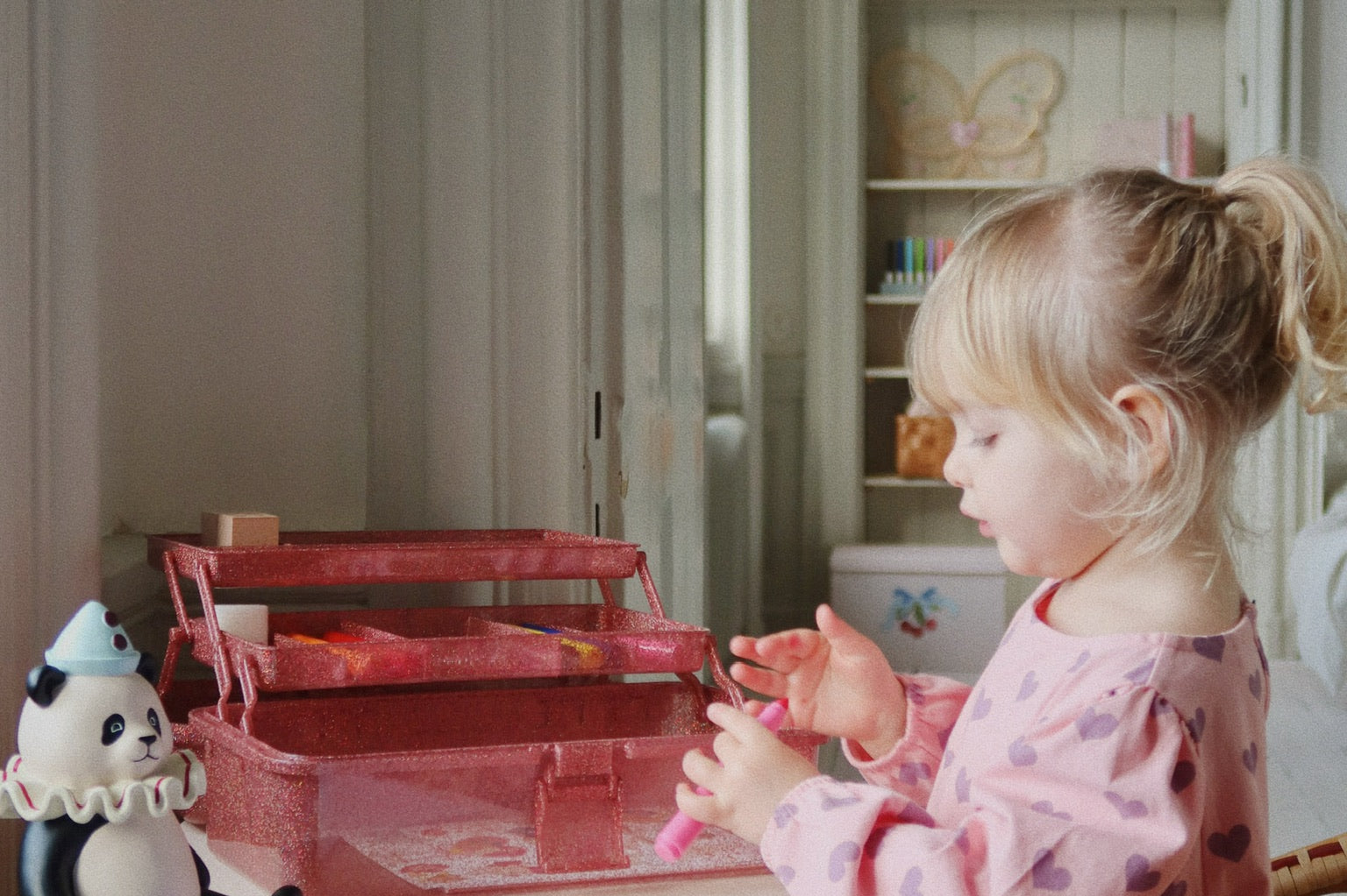 Konges Sløjd A/S Kreativ leg glitter rose