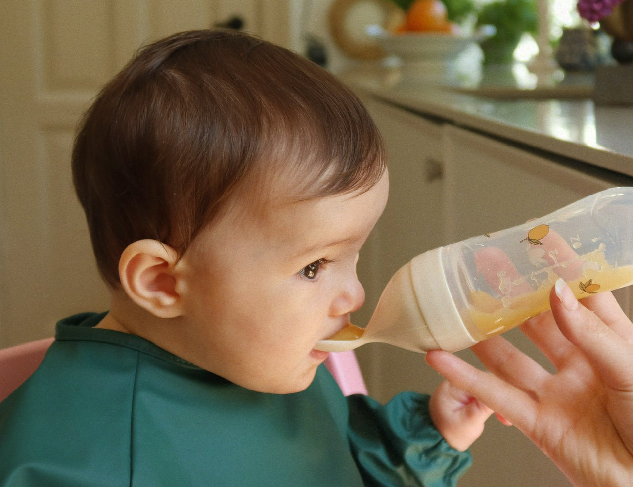 Konges Sløjd A/S FEEDING PACIFIER lemon